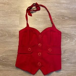 Vintage bebe Corset Top